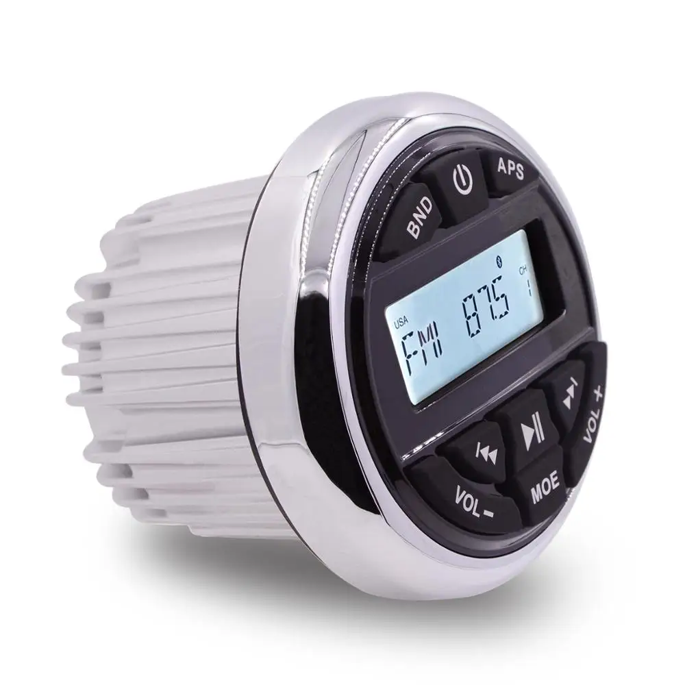 Морской Bluetooth стерео MP3 плеер радио аудио медиа-ресивер FM AM Автомобильный MP3-плеер