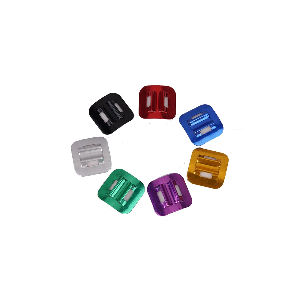 4 шт. алюминиевый Велосипедный тормозной кабель с фиксированным зажимом для