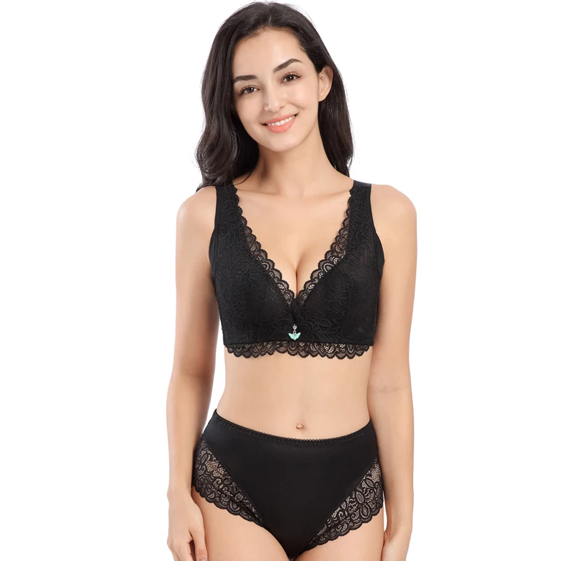 2019 OEM размера плюс бюстгальтер женский контрастный серебряный цвет цветочный