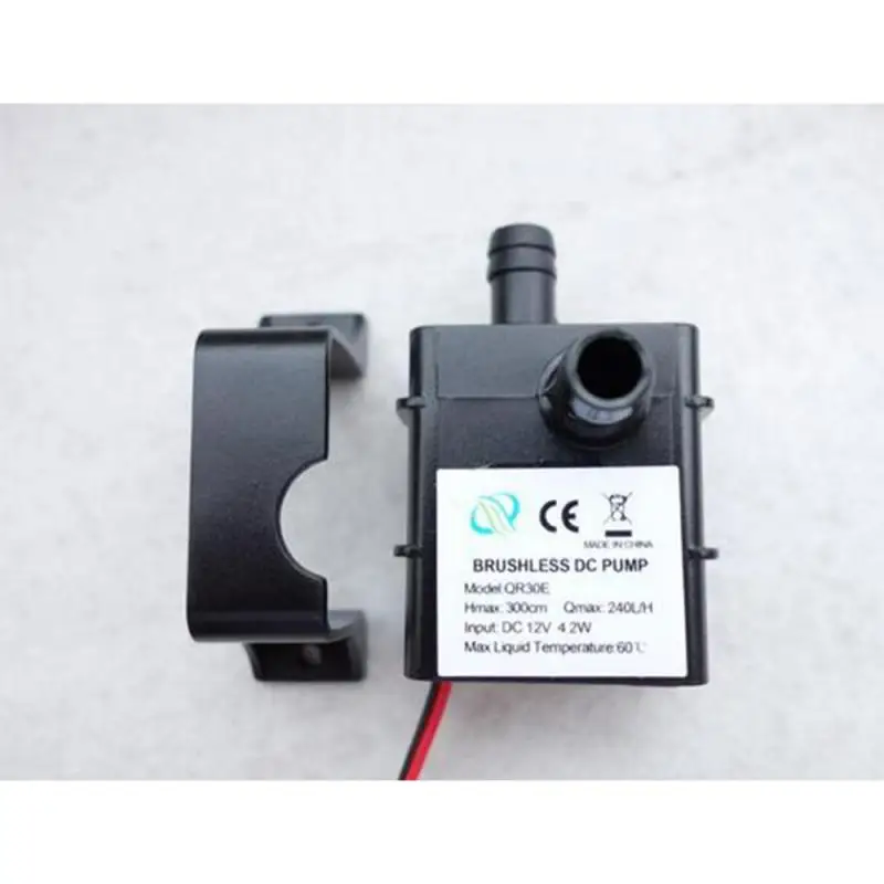 Бесщеточный Водяной насос мини-помпа для сада бесшумная 12 В 240 л/ч полива домашних