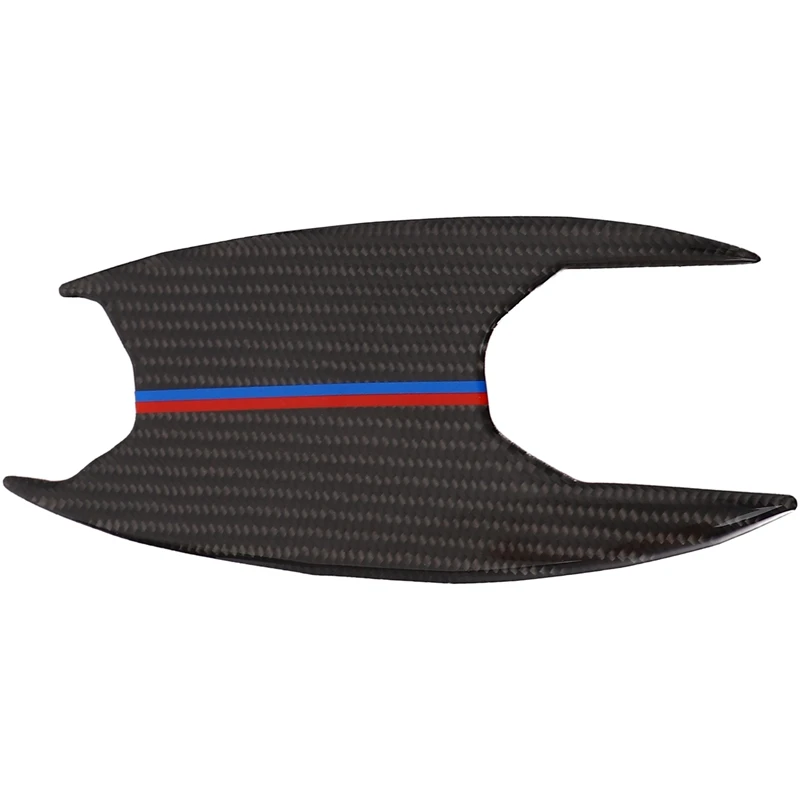 4 шт. новинка внешняя дверная ручка из углеродного волокна Накладка для BMW 3 серии