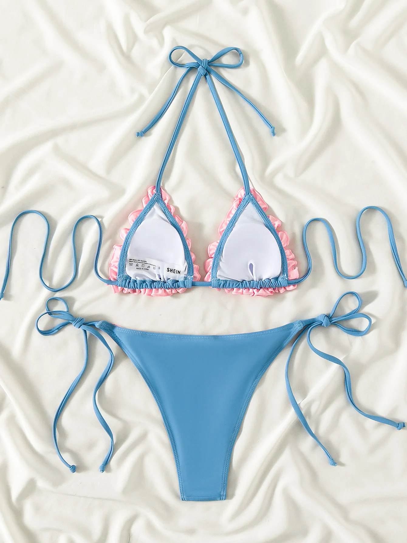 Купальник женский из двух частей купальник с 3d цветочным принтом бикини монокини