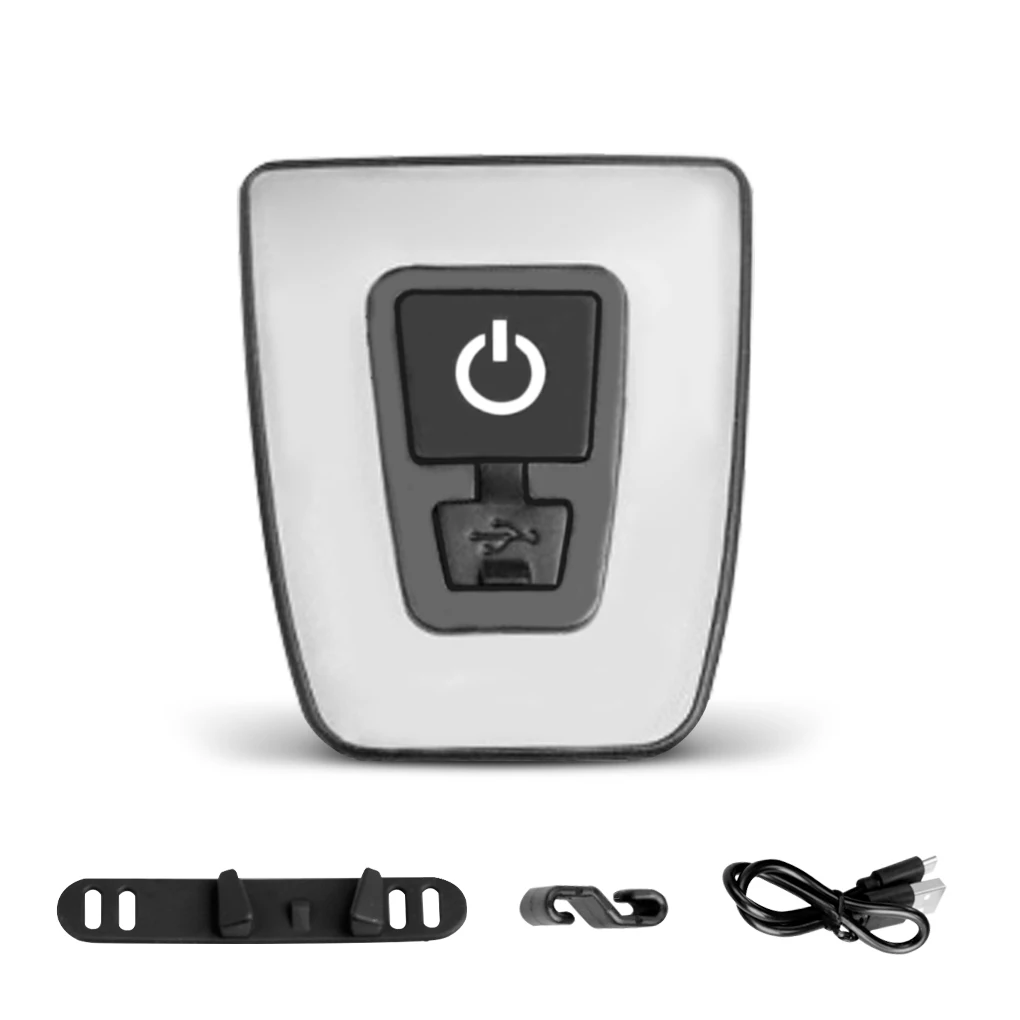 

Bike Rear Light Night Cycling Safety Warning LED Taillight USB Rechargeable 3 Modes Bicycle Lamp