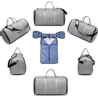 multifunctional men business duffle bags large capacity suit storage bags casual gym bag travel luggage bag foldable handbag