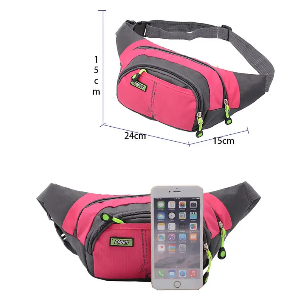 Унисекс поясные сумки спортивный пакет Бег Путешествия водонепроницаемый