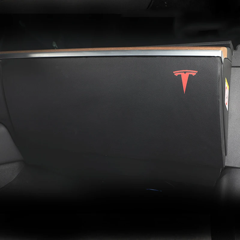 Защитный чехол для перчаток Tesla Model 3 из углеродного волокна и кожи | Автомобили