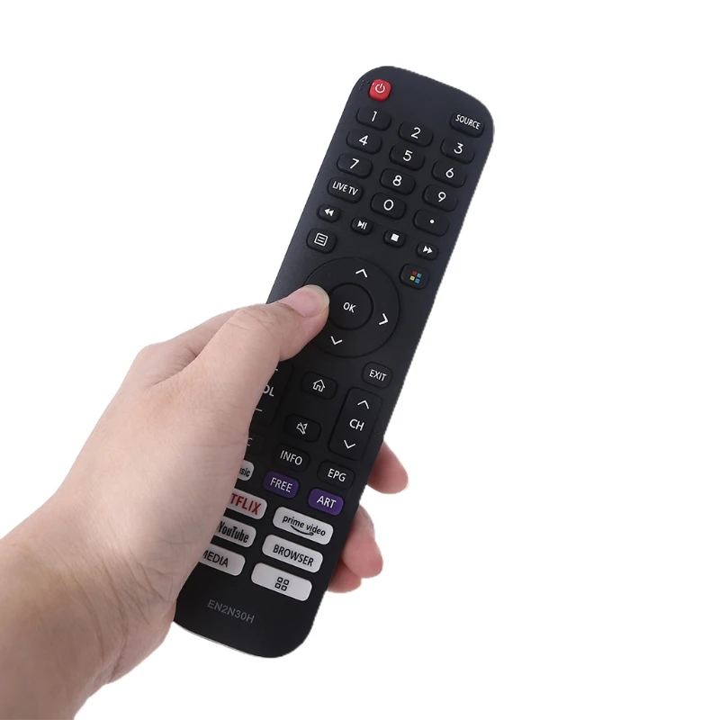Remote Control EN2N30H for Hisense Household Smart TV Remote Controller Compatible with 55A6030GMV 55A6050GMV