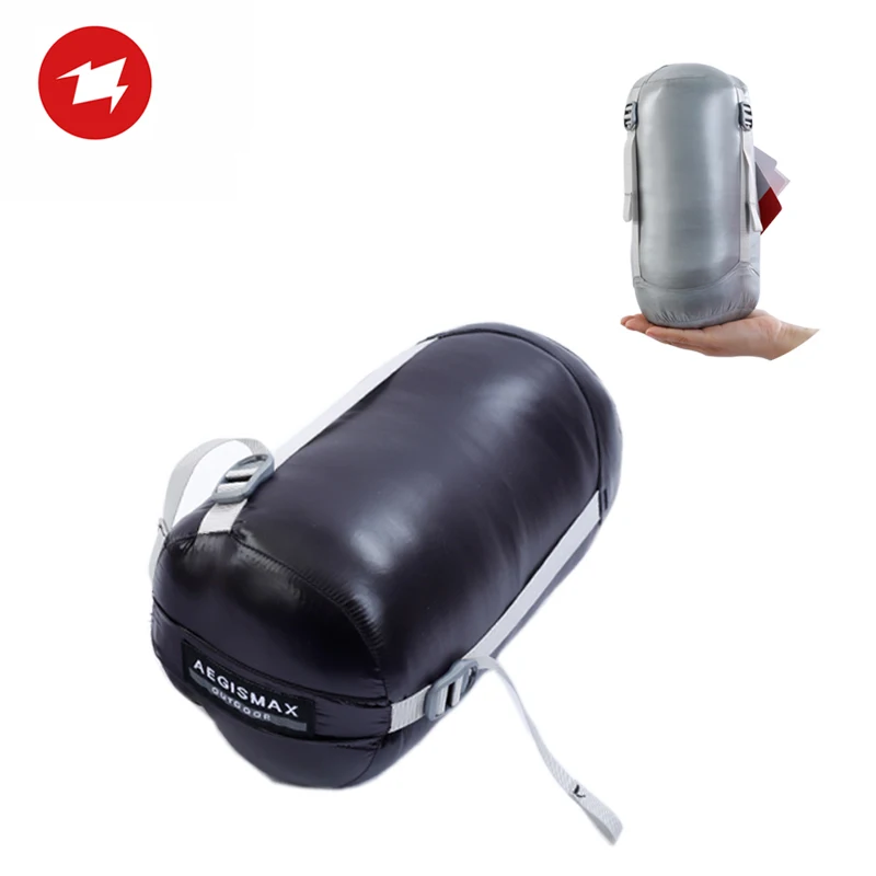 AEGISMAX E длинный серый наружный походный ультра легкий конверт 3 сезона нейлоновый