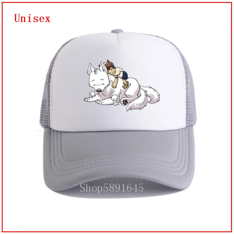 Бейсболки для женщин-лучшей подруги-аниме в стиле фильма принцессы Мононоке