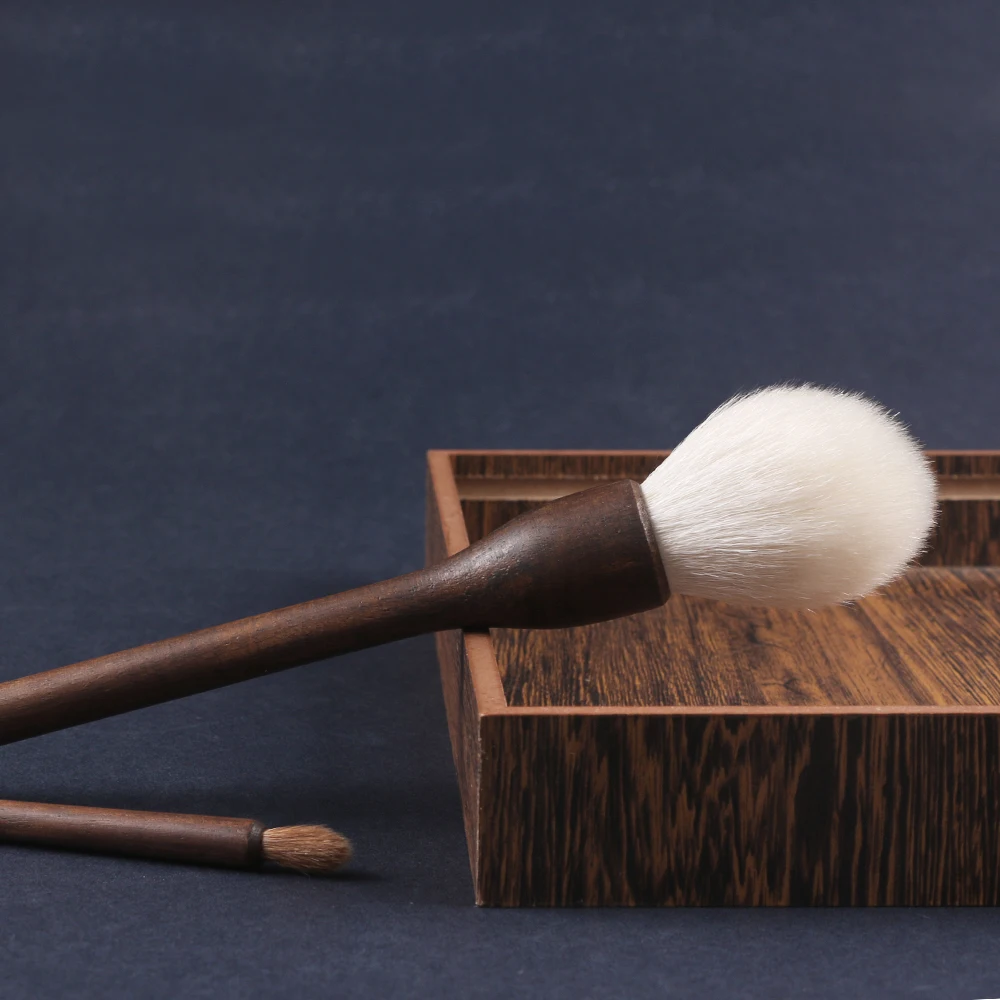 Набор кистей для макияжа BEILI натуральная древесина грецкого ореха контур пудры 5