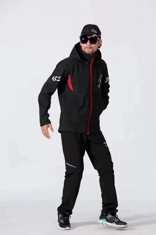 2019 Новая Осенняя мужская обувь в DAIWA Рыбалка одежда костюм теплая Куртка парка