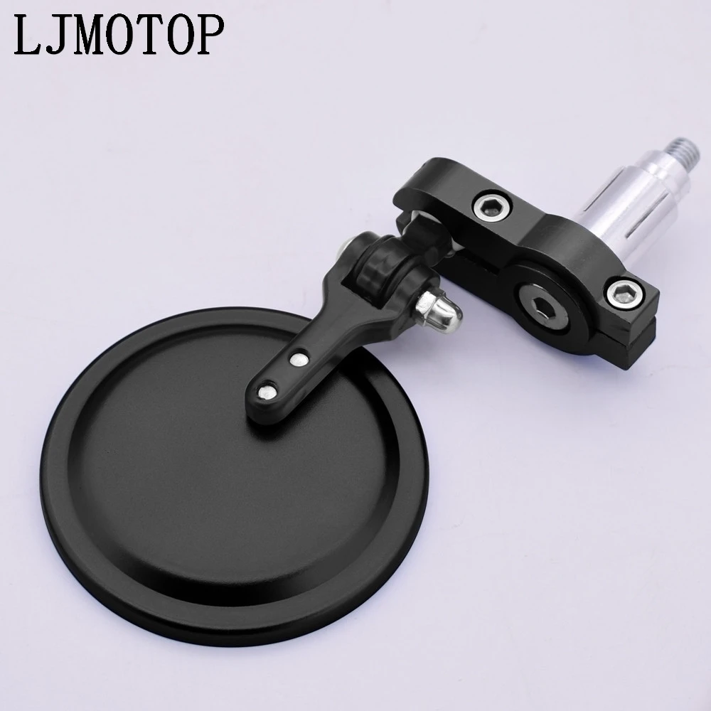 

Motorcycle Universal CNC Aluminum Mirrors 3" Handle Bar End 7/8" For Honda CRM 250R CRF450R 250X 450X 230F CR125R 450R CR80R