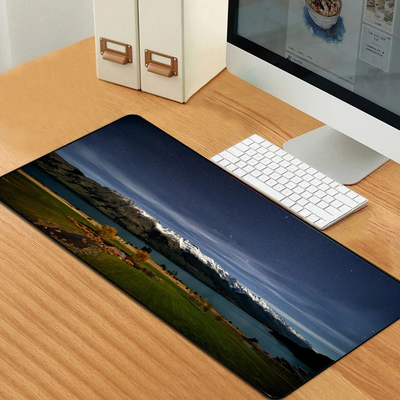 

Landscape map can be customized pattern pattern large mouse pad mouse pad/game player/mouse pad