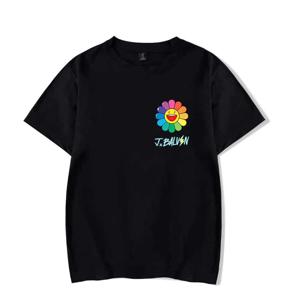 Новинка 2020 футболка J BALVIN для мужчин и женщин модная повседневная в стиле