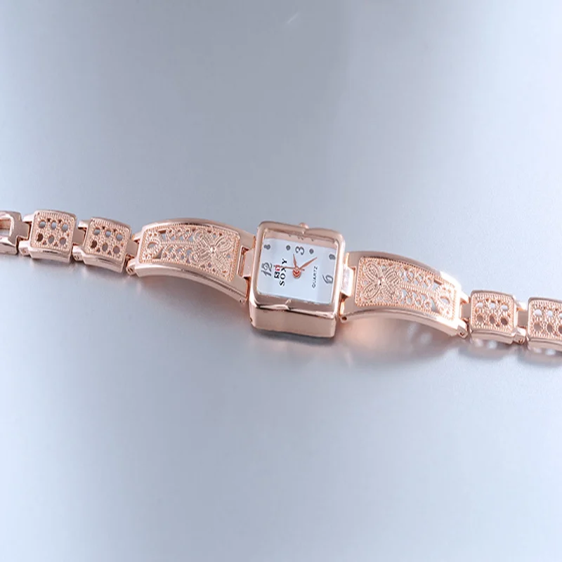 

New Fashion Women watches Stainless Steel Rose Gold Watch Luxury Quartz Wristwatches Clock Hot Sale Relogio Feminino