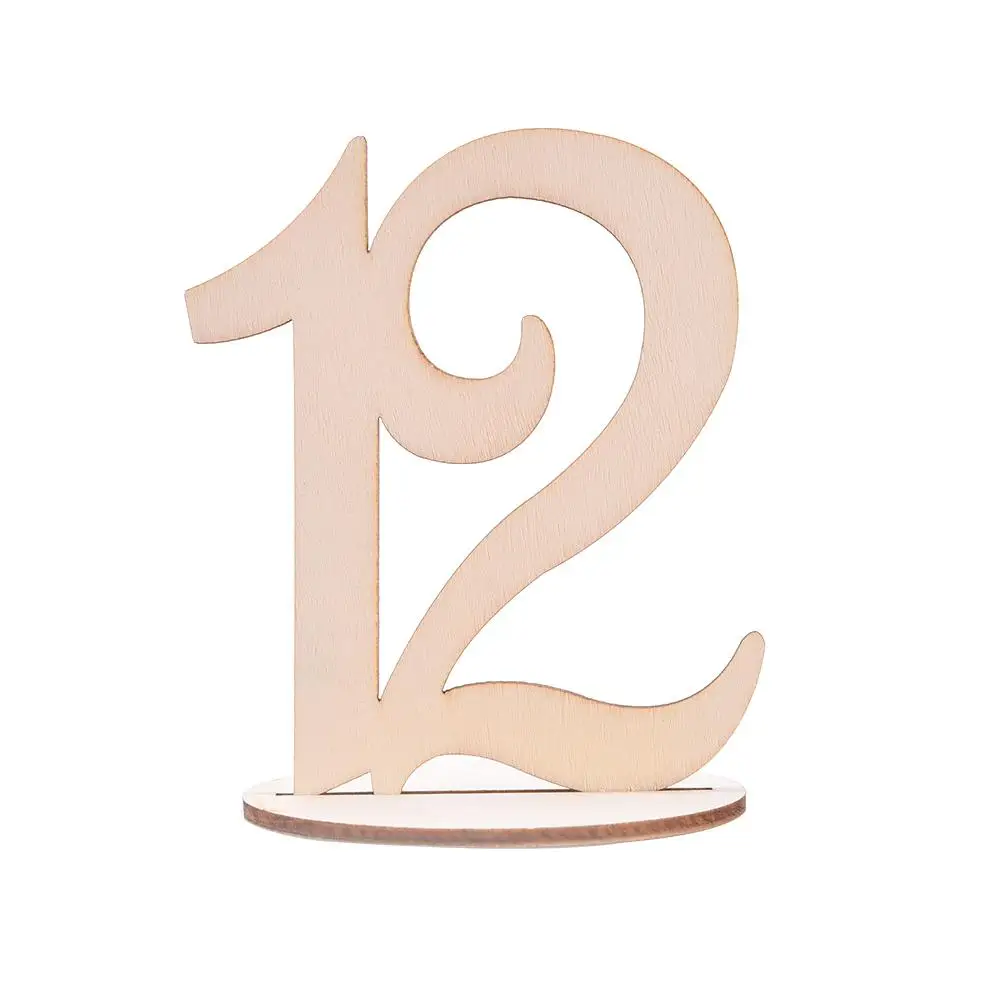 10 шт./компл. модные деревянные принадлежности для свадебной вечеринки 1 10/11 20