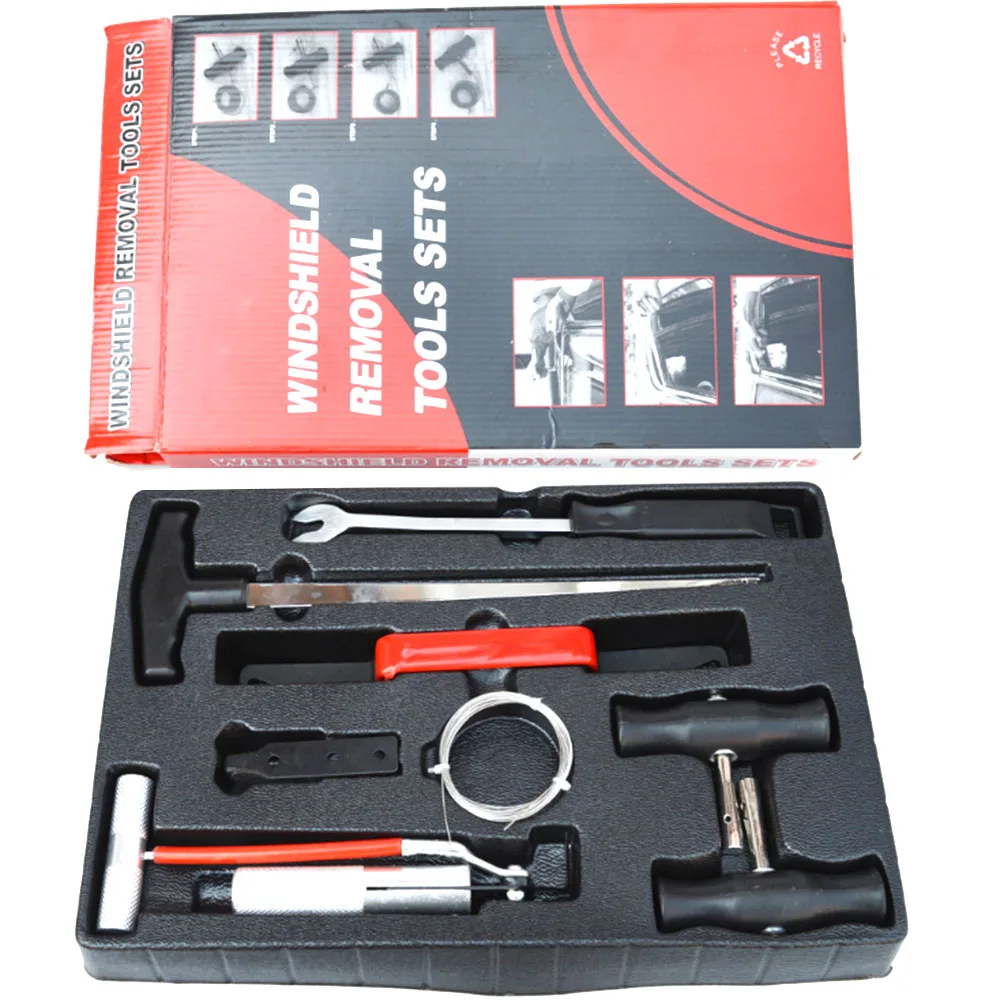 

Windshield Disassembly Assembly Disassembly Car Glass Tool Hand Pull Wire Broach Tool Wire Saw Scraper Car Repair Tools