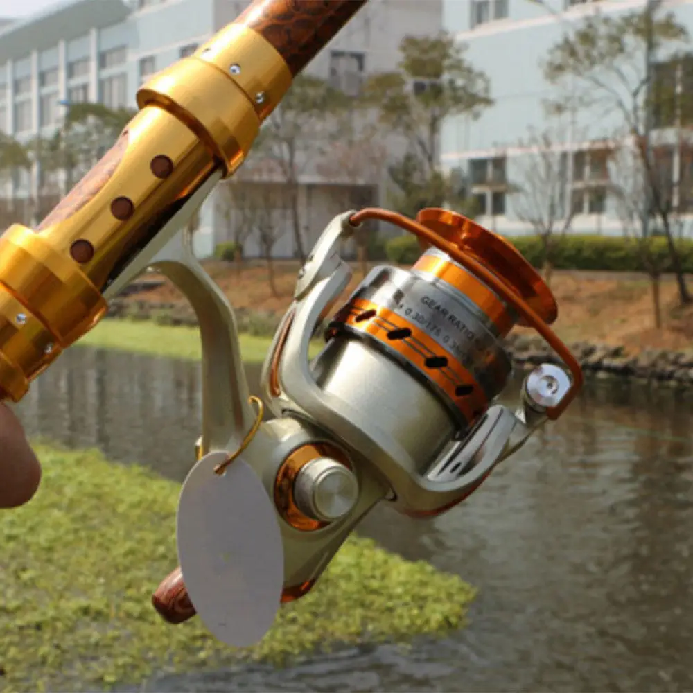 Металлическая Катушка спиннинговая рыболовная 12BB шариковые подшипники карповая