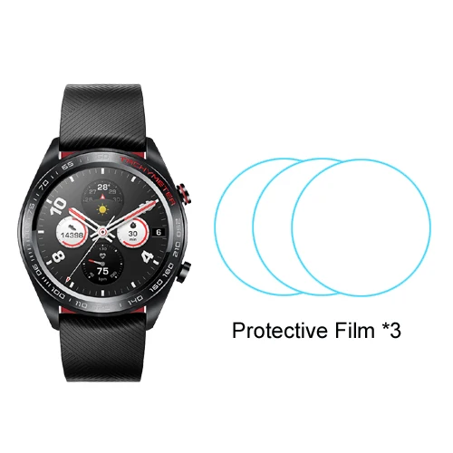 Black add film Huawei Honor Watch Magic SmartWatch gps 5ATM водонепроницаемый трекер сердечного ритма трекер сна 7 дней напоминание о сообщениях - Цвет: Black add film