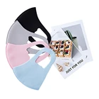 1 шт., дышащая маска для детей, мальчиков и девочек, хлопковая Пылезащитная противопротивотуманная Регулируемая защитная маска для фильтра, моющаяся многоразовая маска для лица