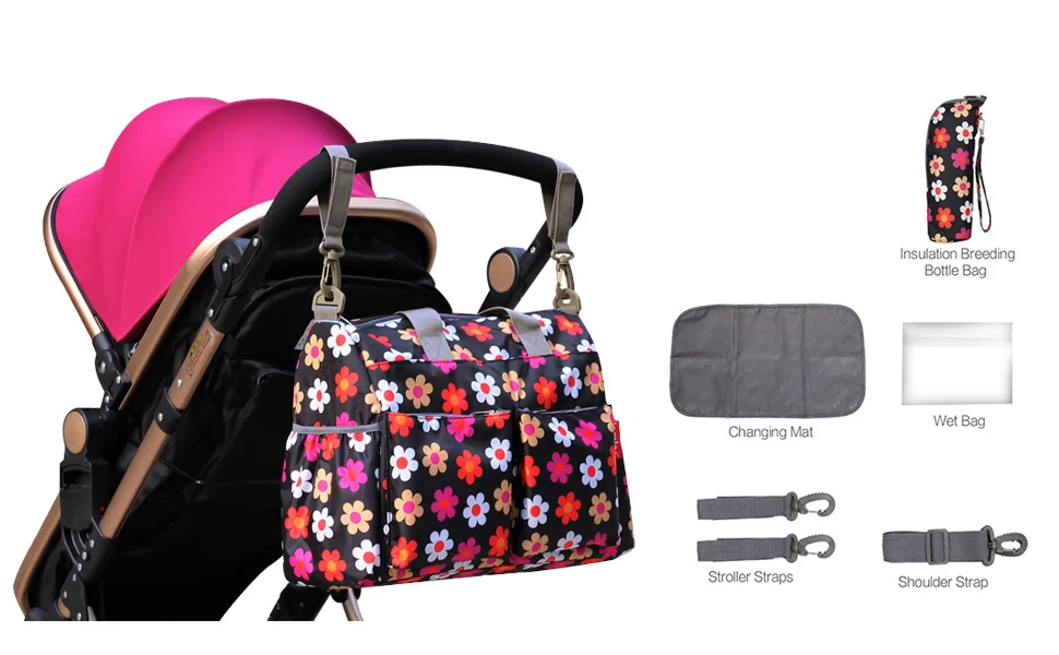 Детские сумки для подгузников многофункциональная сумка на плечо мамы