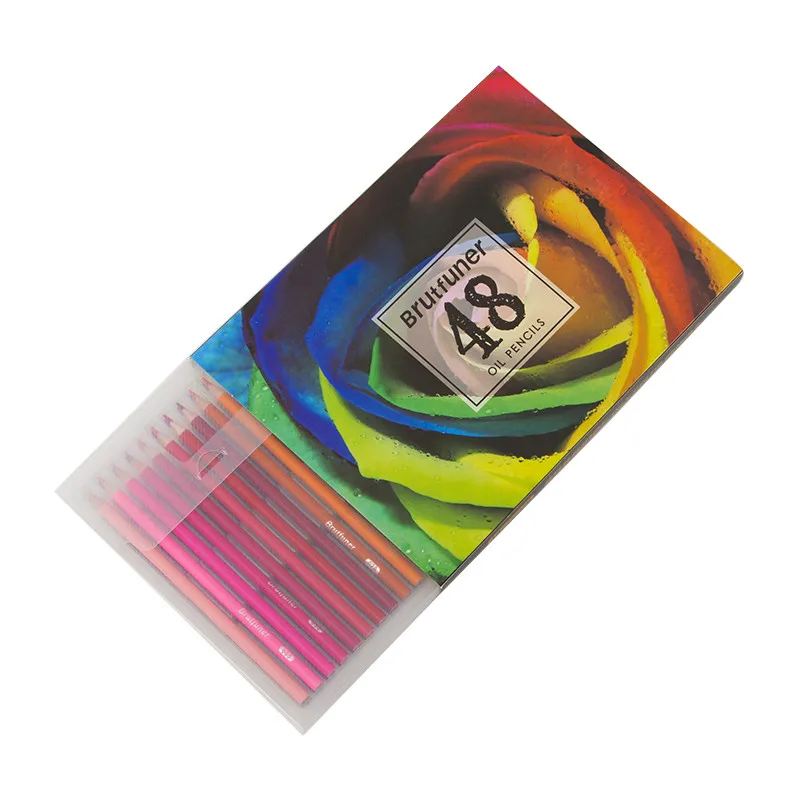 

48/72/120/160 Colors Professional Oil Color Pencils Set Artist Painting Sketching Wood Color Pencil School Art Supplies