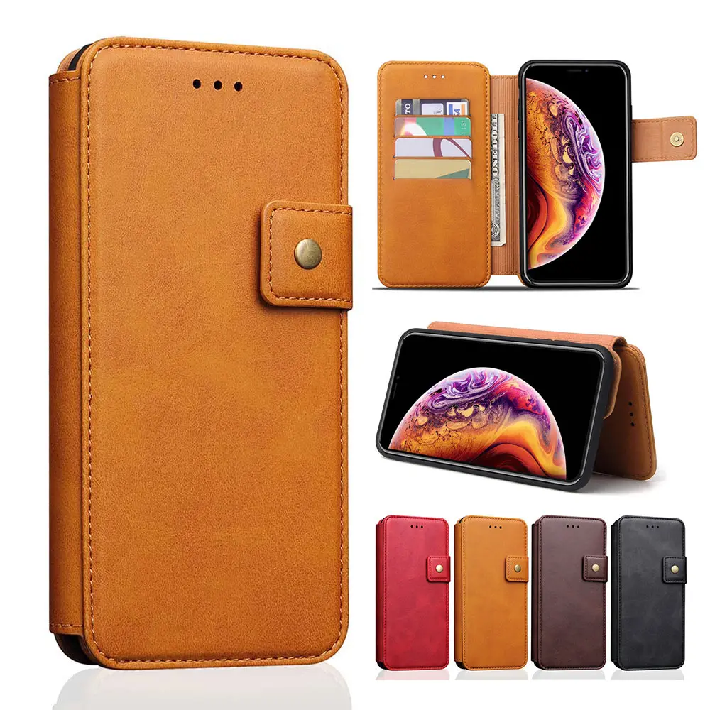 Модный кожаный чехол-бумажник с откидной крышкой для телефона iPhone 6 6s 6plus Plus 7 8 7Plus