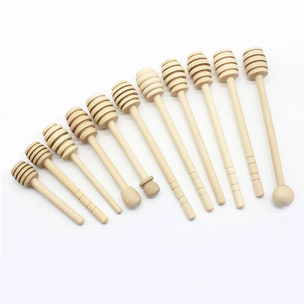 Деревянная мини палочка для меда деревянная меда|Ложки| |