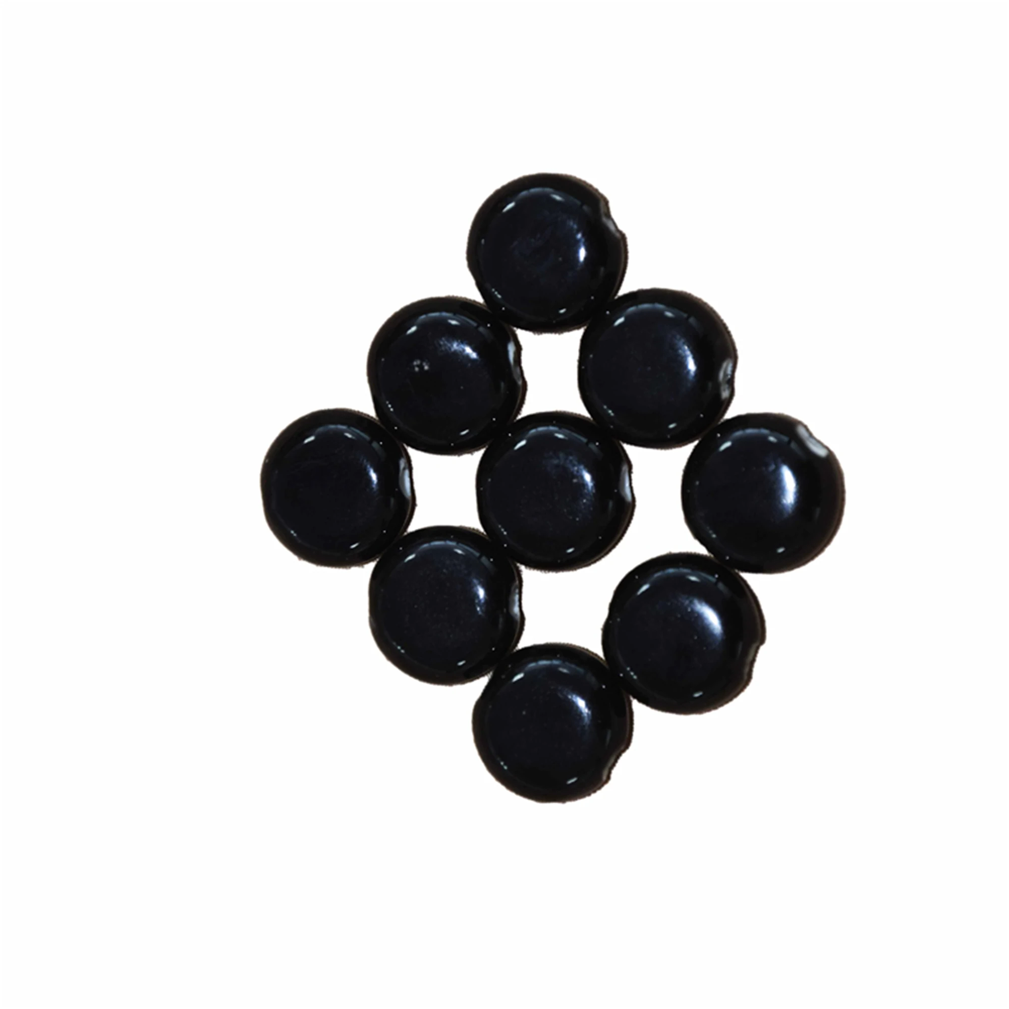 

15mm ceramic flat and round beads with holes porcelain red blue and black porcelain bracelet and necklace accessories