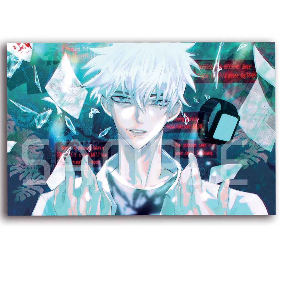 

Anime Shiguang Daili Ren Cheng Xiaoshi Lu Guang Badge Brooch Button Pin Laser ticket Through card Postcard Souvenir Xmas Gifts