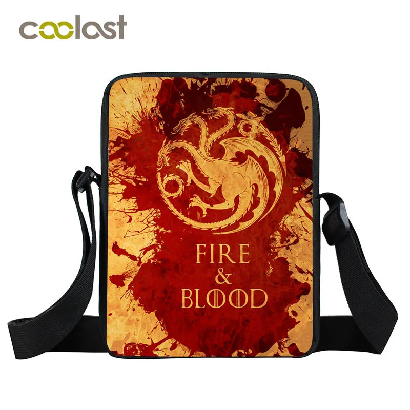 XKB QLDYX23 Valar Morghulis сумка-мессенджер ночные часы мини сумка на плечо женские сумки Мужские Игры престолов детские школьные сумки детские сумки - Цвет: XKB QLDYX23