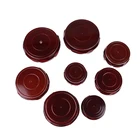 Будды Ладан горшок для растений, дерево чайник с резьбой основание Диаметр реальная твердой древесины резьба основание вазы для резки камня 6-12 см