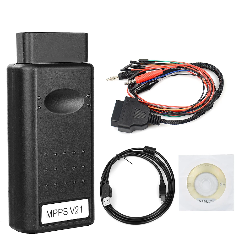 Новое поступление MPPS V21 MAIN + TRICORE MULTIBOOT с разрывным тросом автомобильный