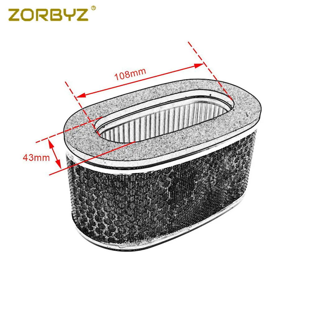 Очиститель воздушного фильтра мотоцикла Подходит для Honda Shadow VT750 ACE Deluxe 97 03 98 750 Spirit