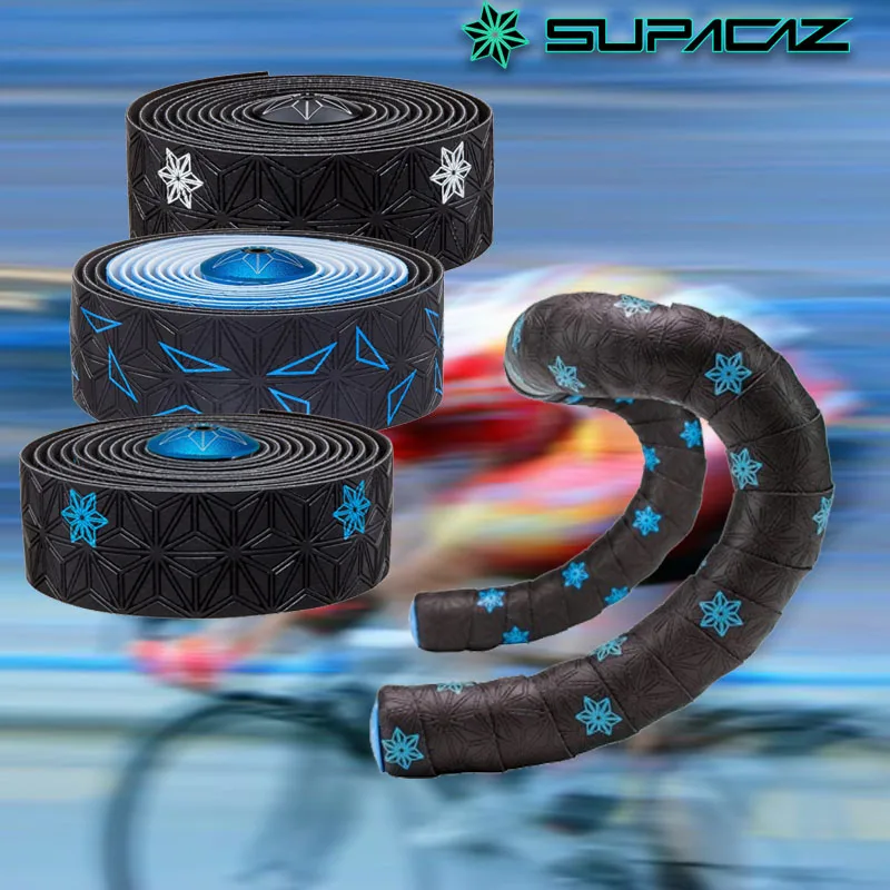 Supacaz супер липкая ручка куш обмотка руля дорожный велосипед обмотка руля Углеродные Упоры для рук на руль велосипеда велосипедные аксессуары полиуретан EVA