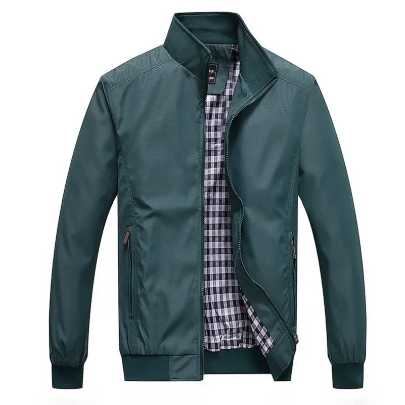 

New Fashion Men's Jackets Solid Color Jackets Bomber Jackets Men's Hiking Jackets Outdoor Casual Jackets Slim Warm Jackets