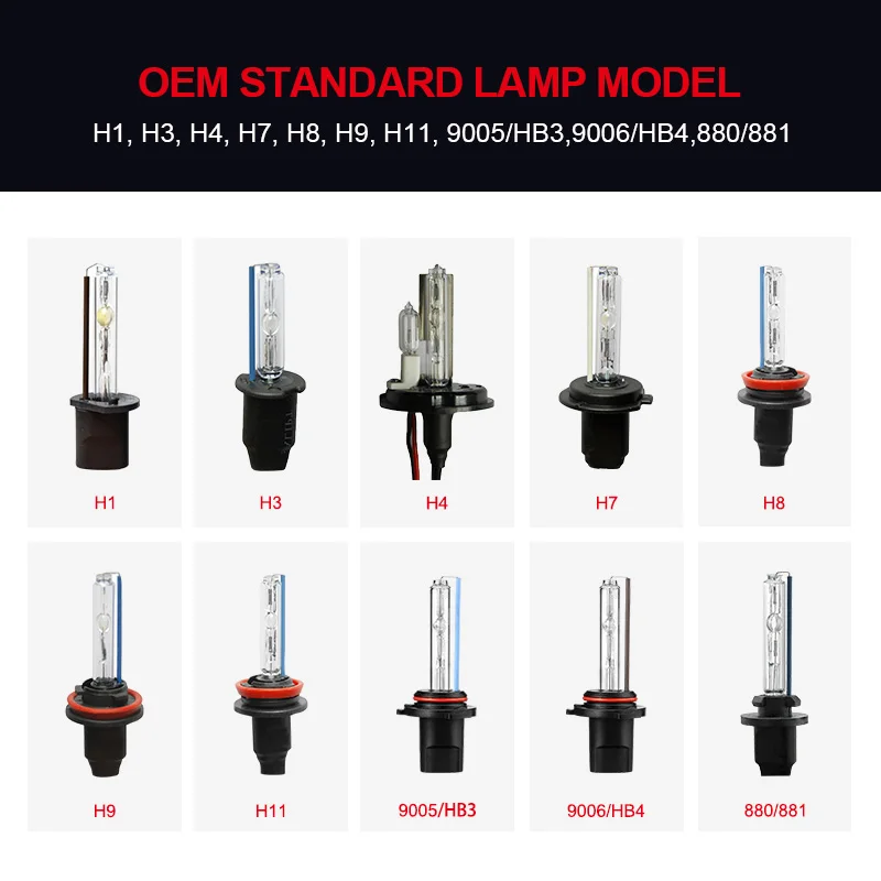 55 Вт ксеноновая одна лампа HID распродажа пара ламп 12 В для преобразования фар H1 H3 H4