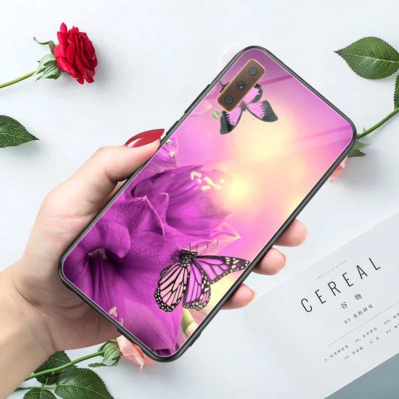 A7SZD Чехол для samsung A70 чехол для Galaxy A10 A30 A20 A40 A6 A8 плюс A7 A9 A3 A5 крышка ПК+ ТПУ чехол для телефона для samsung A50 - Цвет: A7SZD