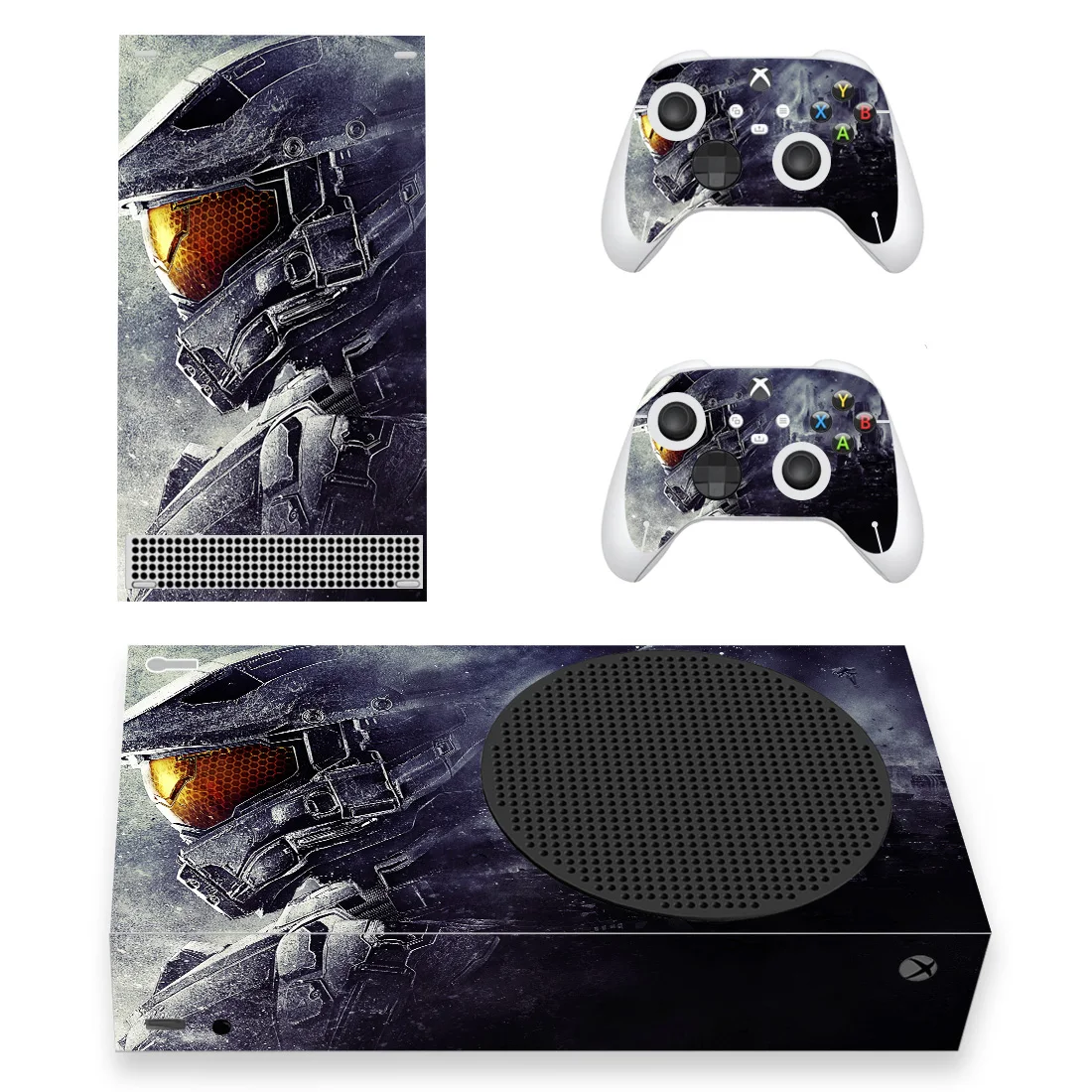 

Новая наклейка для игровой консоли, наклейка для консоли Xbox серии S и 2 контроллера, тонкая Виниловая наклейка для Xbox серии XSS
