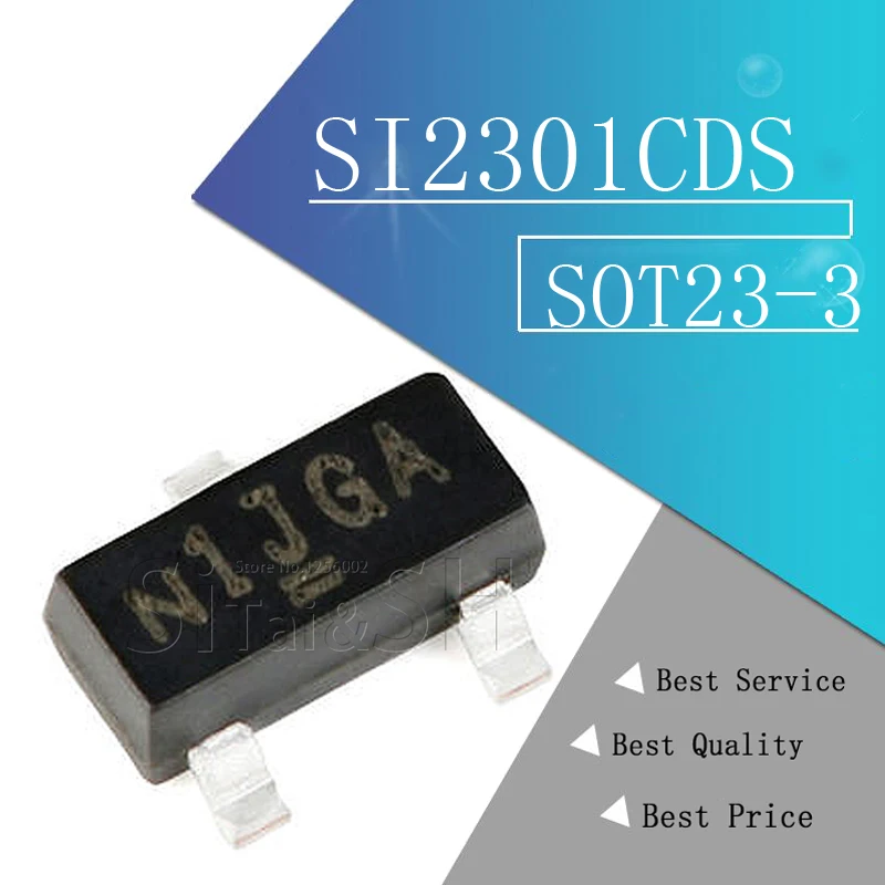 20 шт. SI2301CDS SI2301BDS SI2301 A1SHB SOT23-3 MOSFET в 1 6 а 112 Вт 4 5 mohms @ новый оригинальный | Электронные