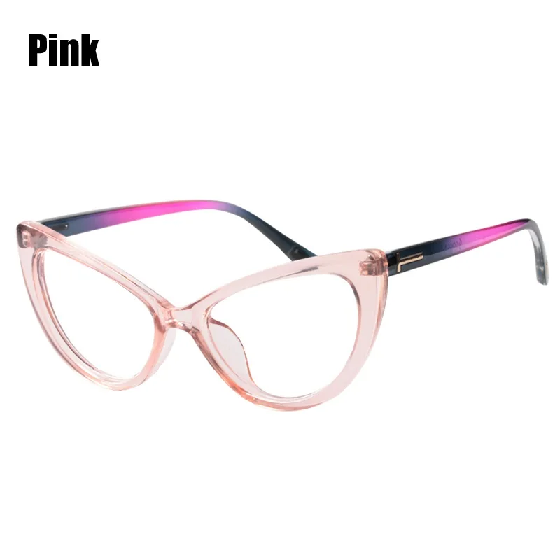 Pink SOOLALA очки для чтения «кошачий глаз» женские и мужские большие очки для чтения+ 0,5 0,75 1,25 1,75 2,25 до 4,0 пользовательские очки для пресбиопии - Цвет оправы: Pink