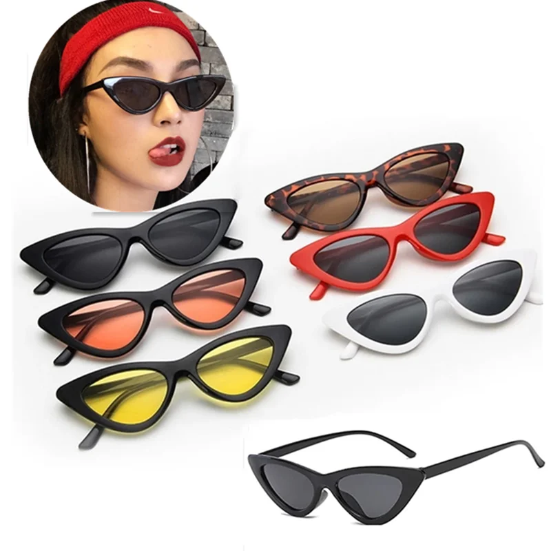 

Очки солнцезащитные женские «кошачий глаз», модные брендовые дизайнерские винтажные солнечные очки в стиле ретро, несколько цветов, UV400