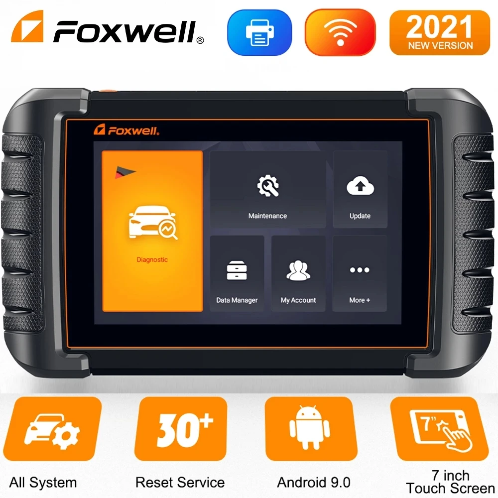 Foxwell NT809 OBD2 Diagnosis Tool Professional All System ABS Bleeding A/FOil DPF EPB Reset OBD Automotive Tool a framework for multi agent diagnosis system