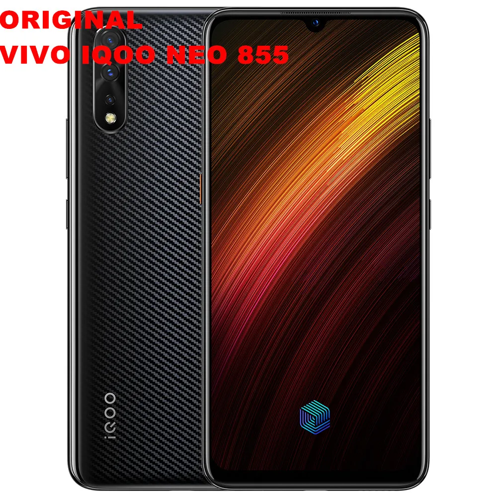 Смартфон Vivo IQOO NEO 855 дюйма Android 9 0 Snapdragon Amoled экран 6 38 х1080|Смартфоны| |