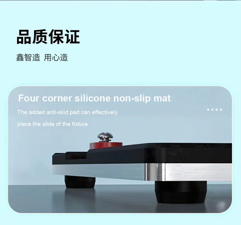 

Jyrkior For iPhone 6-XR Motherboard Fixed PCB Holder A8-A13 CPU NAND PCIE Fingerprint Repair Fixture IC Chip Glue Removal Clamp