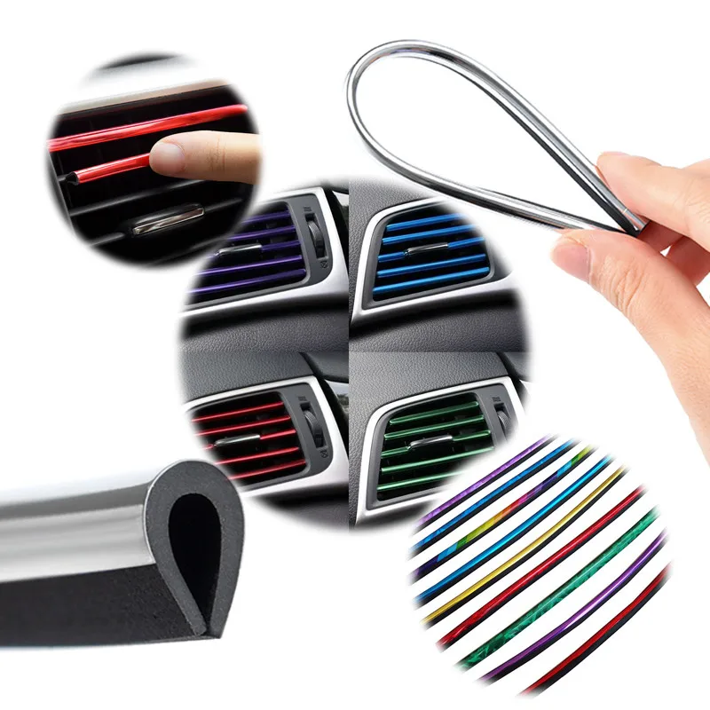 Молдинги для стайлинга автомобиля Декоративные Хромированные решетки