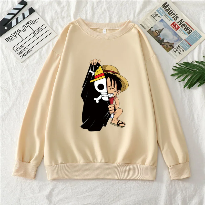 

2021 autumn sweater new cartoon animation round neck loose casual plus size sweatshirt cotton women's top