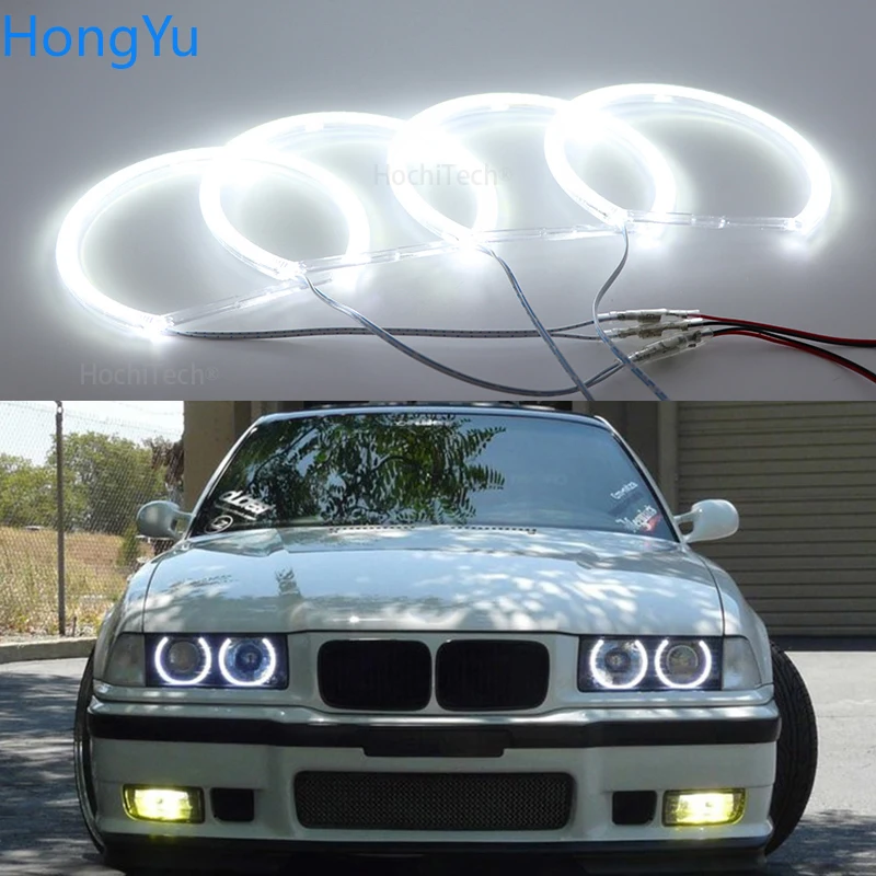 Для BMW 3 серии E36 1990 2000 Smd комплект светодиодов глаза ангела отличное ультраяркое