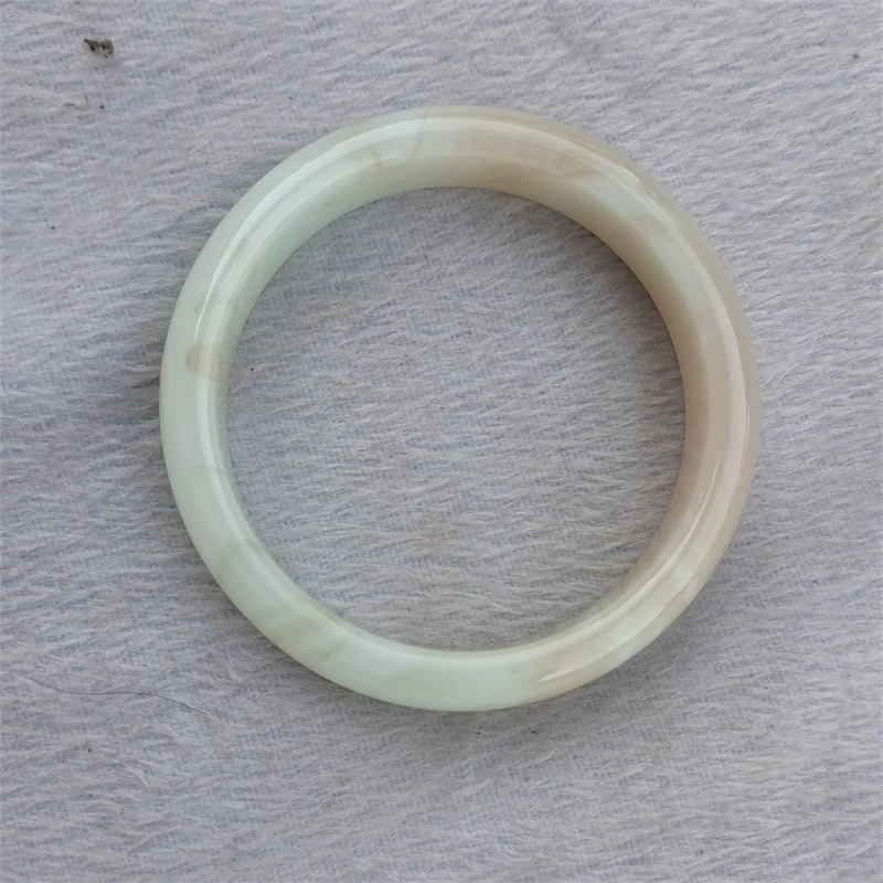 Лидер продаж натуральный нефритовый браслет ручной работы 54-56 мм модные