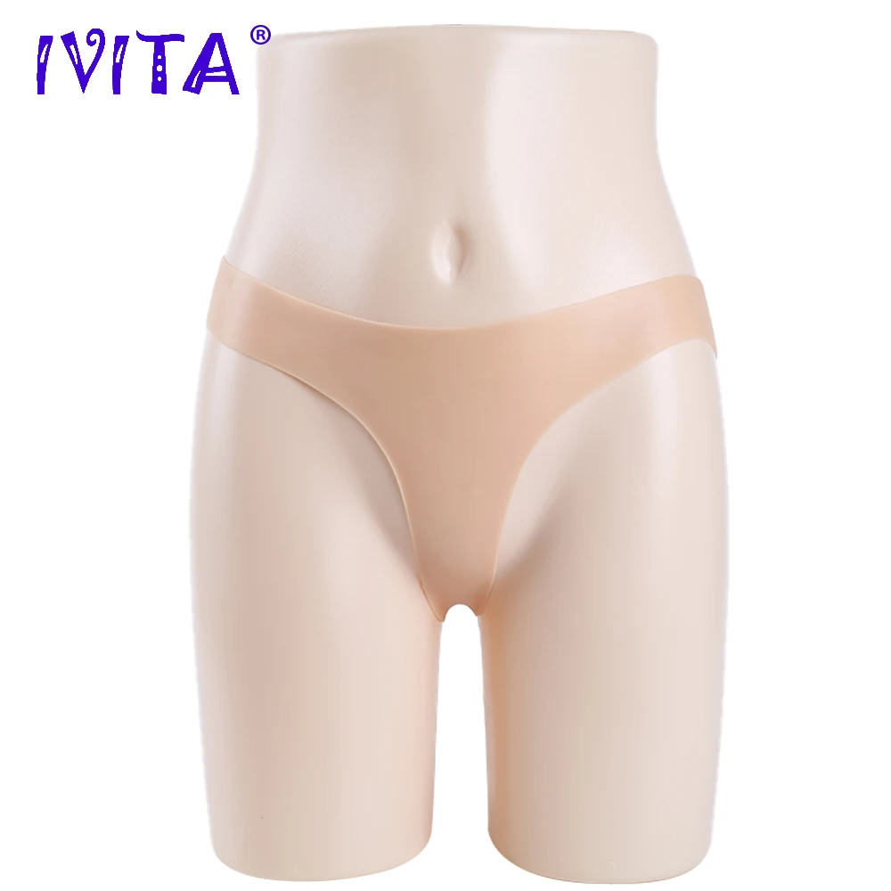 Реалистичные Силиконовые трусы IVITA силиконовые трусики форма ягодиц для